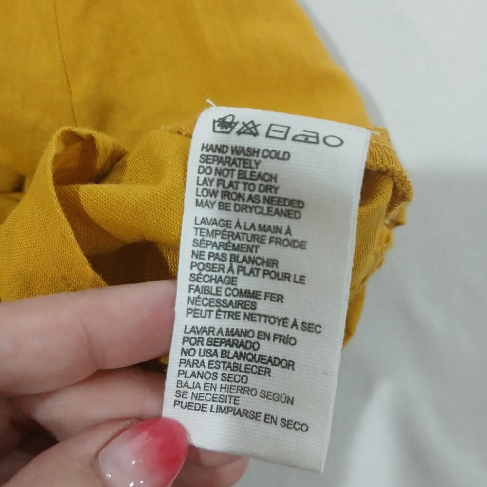 Cleobella Dress Womens Extra Small Aurelia Maxi Yellow Maxi Halter NWT Revolve - Picture 8 of 9